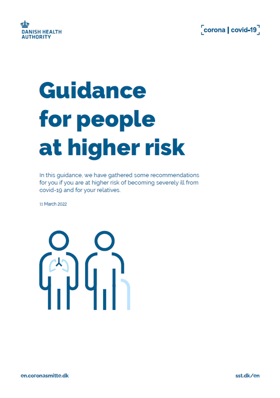 Frontpage: Guidance for people at higher risk 