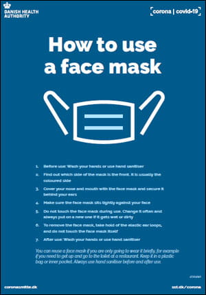How to use a face mask
