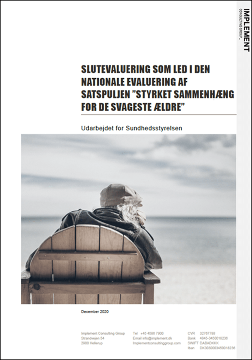 Rapport Sundhedsstyrelsen