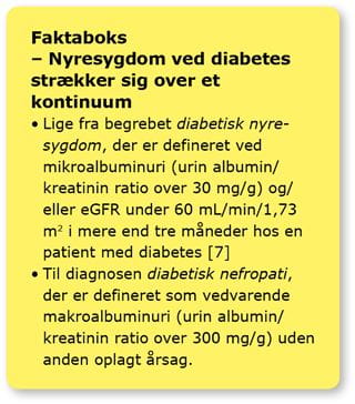 Håndtering og farmakologisk af patienter med type 2-diabetes og mikroalbuminuri - Rationel Farmakoterapi 3, 2021 -
