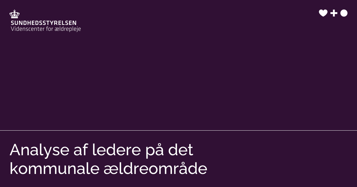 Analyse af ledere på det kommunale ældreområde | Videnscenter for ...